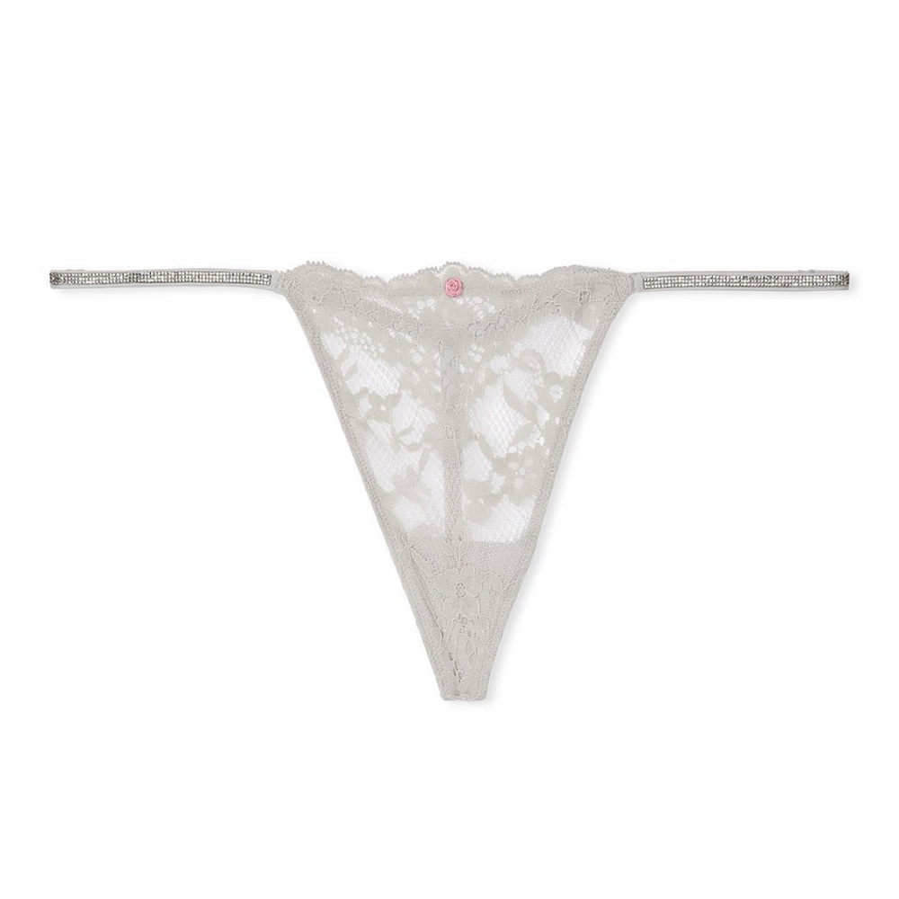 ⚡️✨Victoria's Secret ✨twinkle Strap Lace V-strip Panty🛍️